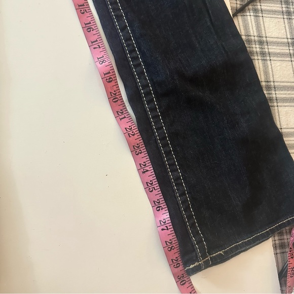 Big Star Darker Wash Y2K Inspired Maddie Boot Embroidered Pockets Jeans Size 25 - Picture 15 of 16